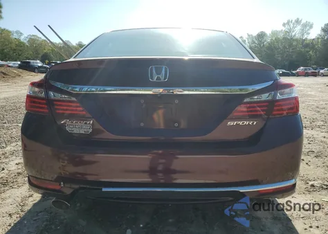 2017 Honda Accord Sport from USA, damaged, VIN 1HGCR2F59HA158071